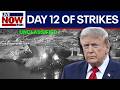 US launches 12th straight night of strikes against Iranian military targets