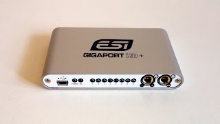 Video thumbnail for ESI GIGAPORT HD+ Review by MoGaming