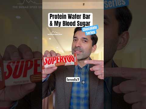 EP100: Protein Wafer Bar (SUPERYOU) & My Blood Sugar! Chocolate Series - The Sugar Spike Show