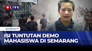 Download lagu [FULL] Situasi Terkini Demo di Semarang! Simak Sederet Poin Tuntutan Mahasiswa: Dari MBG-Harga BBM mp3