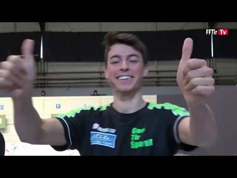 Boys' Junior Pistol Final - French Championships 10/18 meters 2019