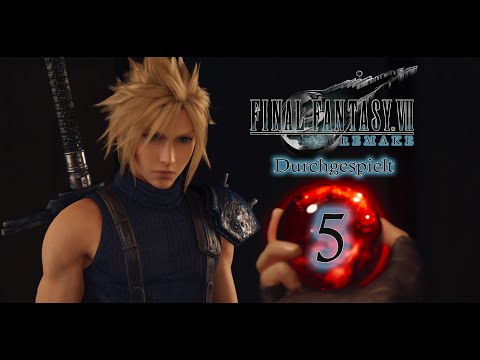 Final Fantasy VII Remake - Durchgespielt 05 (HDR) - Auf dem Motorrad durch den Tunnel