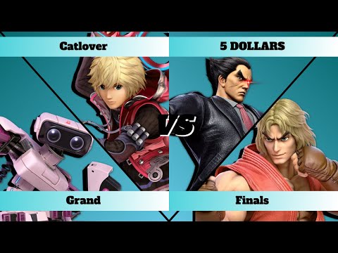 KWC Week 8 SSBU | Grand Finals catlover(Robin, R.O.B, Shulk) vs 5 DOLLARS(Kazuya, Ken)