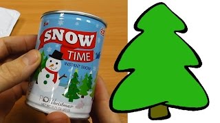 Елочка и Снег в банке из Китая! Новогодние посылки и поздравление!