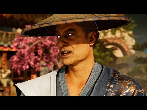 Old Raiden's Heartfelt Reunion with Liu Kang Scene Mortal Kombat 1 Cinematic 4K ULTRA HD
