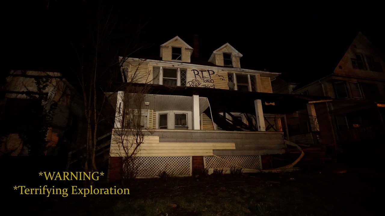 Very Dangerous Exploration East Cleveland At Night