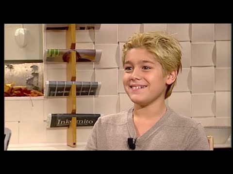 Benjamin Ingrosso i Nyhetsmorgon som 10-åring: "Jag är en tjejtjusare" - Nyhetsmorgon (TV4