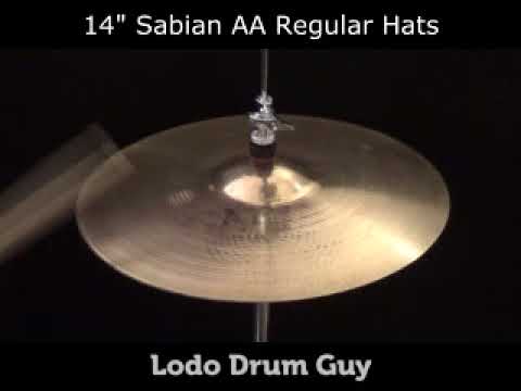 SOLD OUT 14" Sabian AA Regular Hats hi hat set