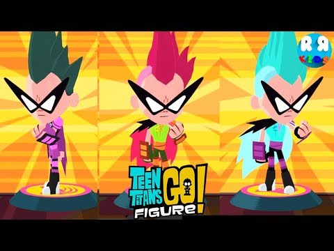 Radical Robin Repaint Costume Preview - Teen Titans GO Figure! Teeny Titans 2
