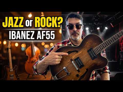 Ibanez Artcore AF55 Hollowbody Tobacco Burst 2017 image 17