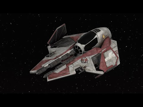 ETA-2 Actis - Jedi Interceptor, flown by Obi Wan Kenobi