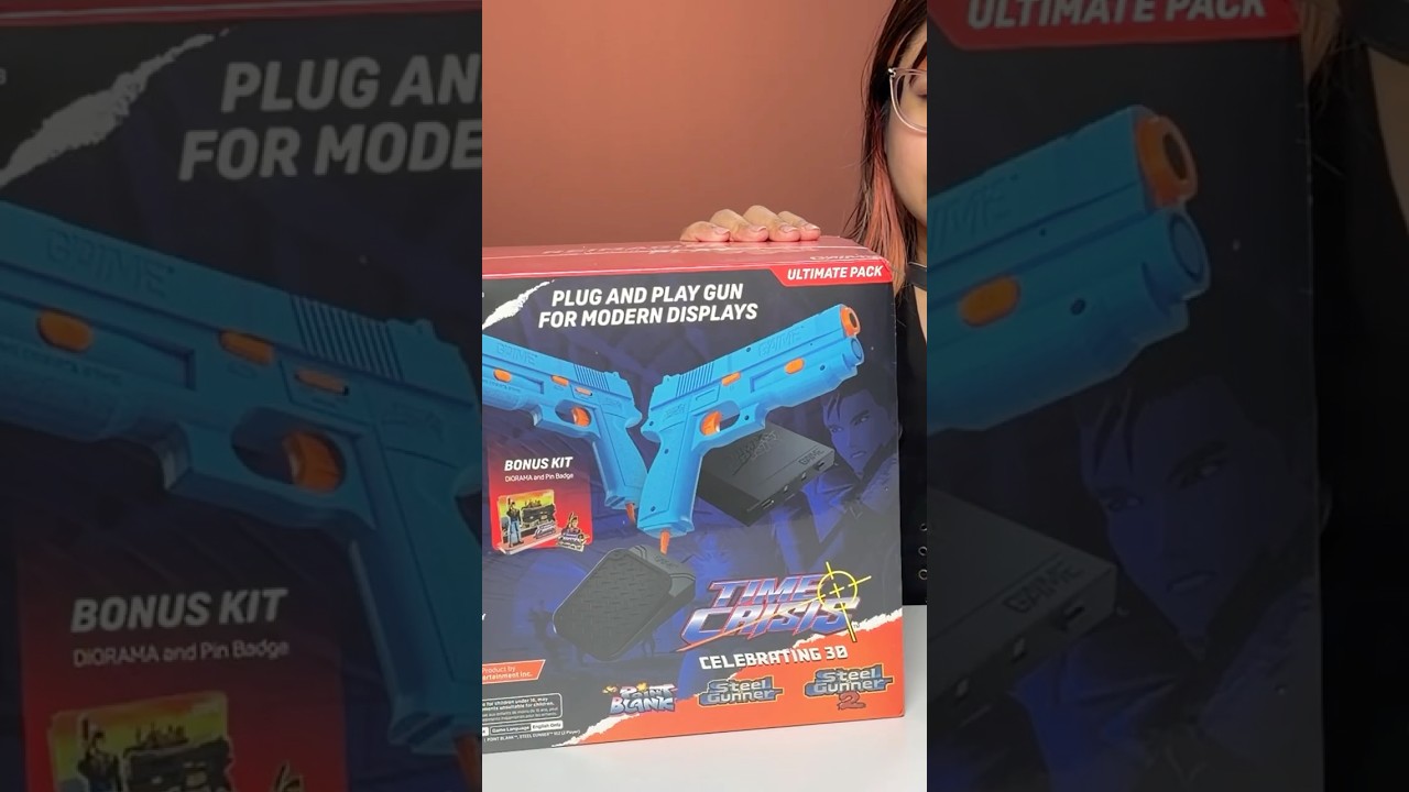 Unboxing The G’aim’e Light Gun Bundle: Time Crisis is Back!