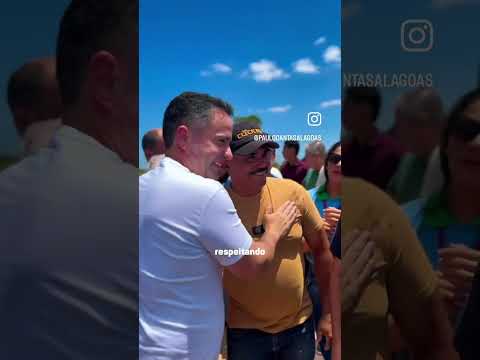 Em Monteirópolis, Paulo Dantas reafirma o compromisso com o desenvolvimento de Alagoas para todos