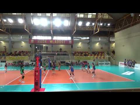 HAOK Zagreb - OK Foresta, 21.01.2024. mlađe kadetkinje 2.set