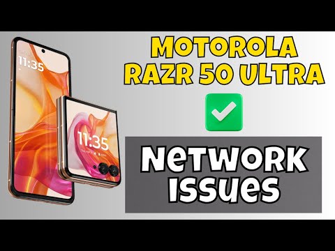 Motorola Razr 50 Ultra Network not working || Solve the network problem || Network issues #latest