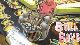 Almost Impossible To Lose The Ball In Silverball Mania Pinball Machine - Crazy Ball Save Mech!