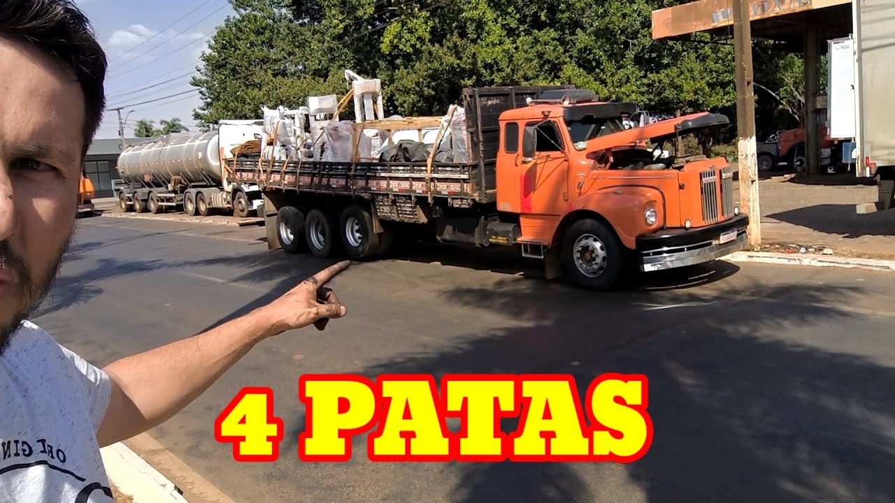 SCANIA JACARÉ COM 4 EIXOS LEGALIZADO!