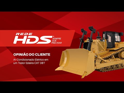 Instalação de Ar Condicionado Elétrico no Trator Esteira CAT D8T - Opinião de cliente Rede HDS