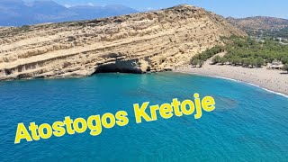 Atostogos Kretoje 🇬🇷'26. Vlogas. Spinalonga Matala beach Heraklionas Chania