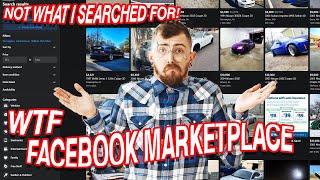 How to search Facebook Marketplace cars