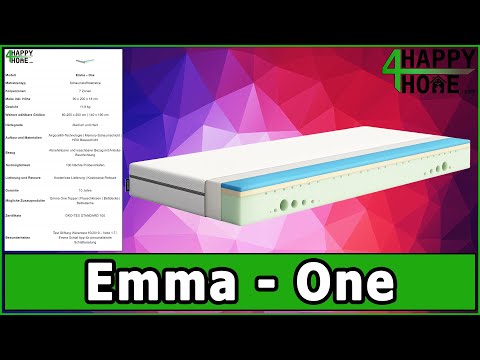 Emma - One | Günstige und gute Schaumstoffmatratze | Produktvorstellung