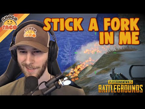 Stick a Fork in chocoTaco, He's Done ft. Swagger - PUBG Gameplay