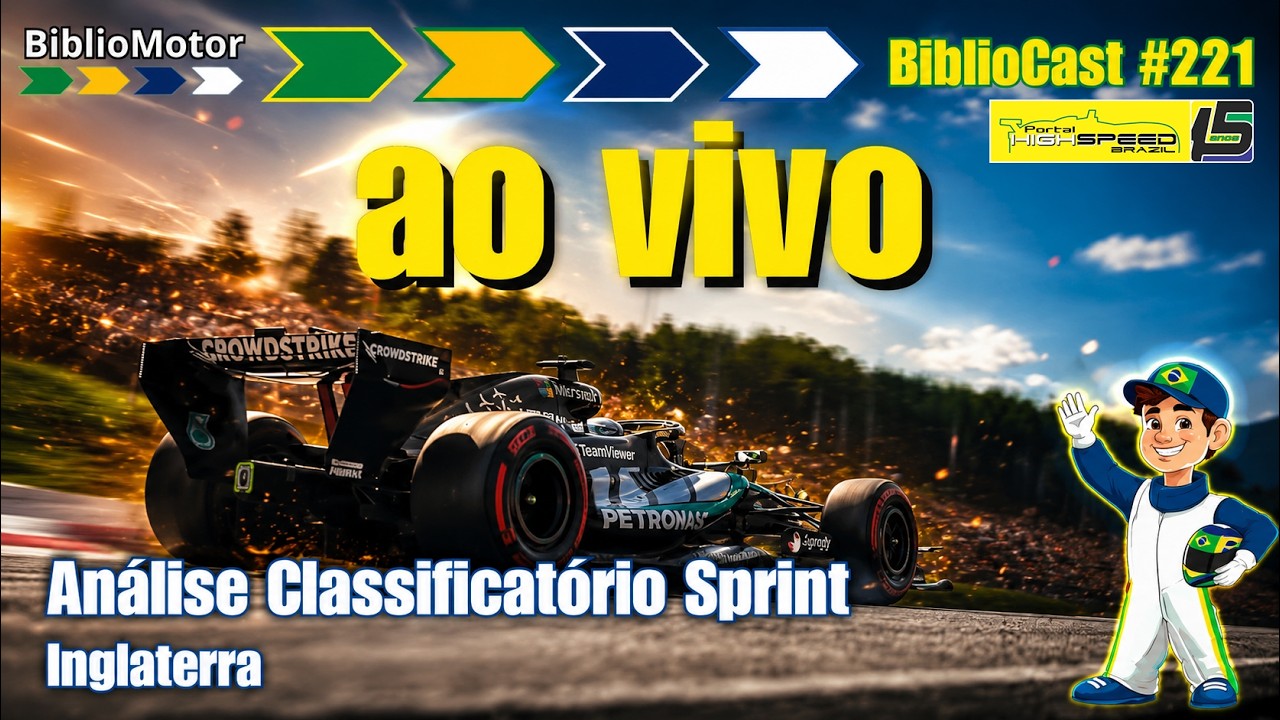 F1 - Análise do Classificatório Sprint | BIBLIOMOTOR | AO VIVO