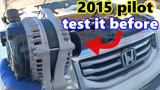 2015 Honda Pilot Alternator Not Charging? Test This FIRST!