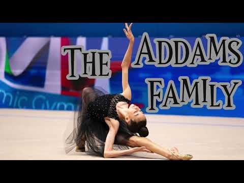 The Addams Family || music for rhythmic gymnastics