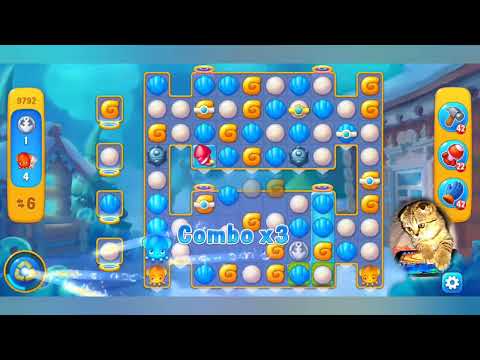 Fishdom 2022, no Boosters,   9792     level  -  прохождение без бустеров,   9792   уровень.