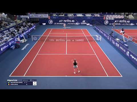 Highlights: Rebecca Malmström 🇸🇪 - Giulia Safina Popa, Les Petits As 2023