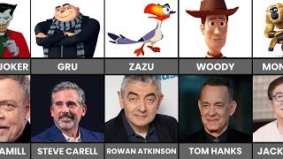 Wait... THEY Voiced THEM?! (Famous Cartoon Voices)