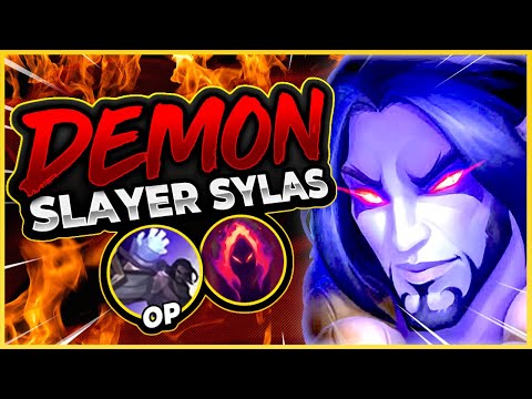 NEW DEMON SLAYER SYLAS ONE-SHOTS EVERYONE WITH DARK HARVEST - League of Legends