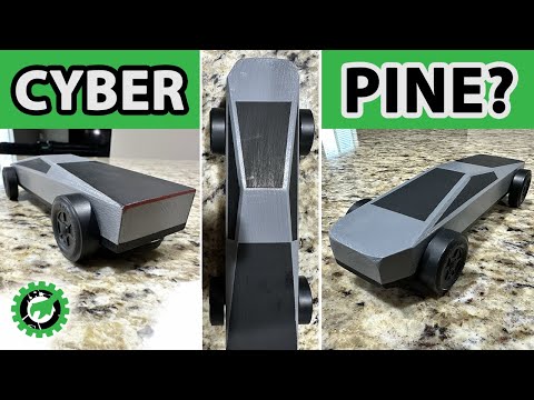 Tesla Cybertruck - Does it look like a child's Pinewood Derby car? You Decide!