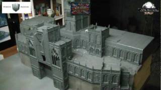 Scratch built Mega Fortress ~ Working on the structure ~ update 5