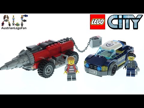 LEGO City 60273 Elite Police Driller Chase - Lego Speed Build Review - AustrianLegoFan