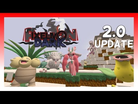 ALL THE MEGAS! REMODELS! VISITING FROM ALOLA! :: PIXELMON: DARK 2.0 UPDATE SHOWCASE