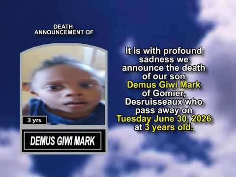Demus Giwi Mark Short Obituary