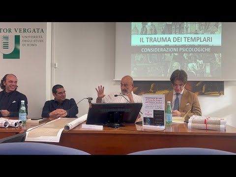 Intervento del Dott. Marco Strano alla presentazione del libro: “Il Trauma dei Templari”