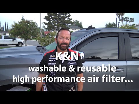 Installing a K&N Performance Engine Air Filter w/Paul Henderson 4K 5/2020