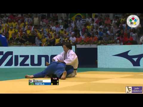 Judo 2013 World Championships: Ye Sul Hwang (KOR) - Maria Portela (BRA) [-70kg] QF