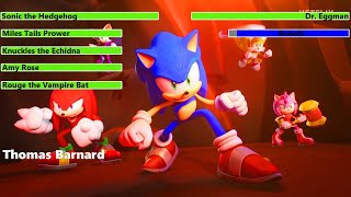 Sonic Prime (2022) Trailer with healthbars