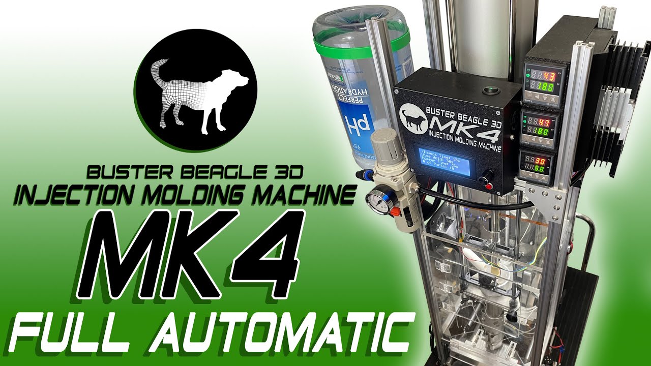 Buster Beagle 3D MK4 Injection Molding Machine | Full Automatic