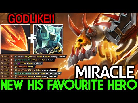 MIRACLE [Clinkz] New His Favourite Hero Carry with Gleipnir Dota 2