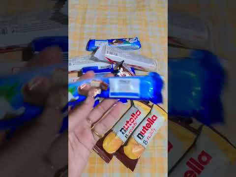 Foreign chocolates #chocolates #food #shorts