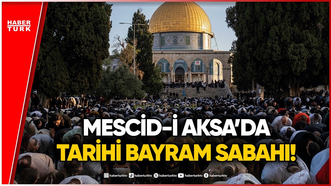 İsrail’e Rağmen Mescid-i Aksa’da Tarihi Direniş!