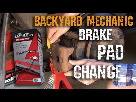 How To Change Disc Brake Pads. It's easy!