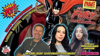 The Torch Is Passed with Miss Fury Artists Maria Laura Sanapo and Asha Kishna!