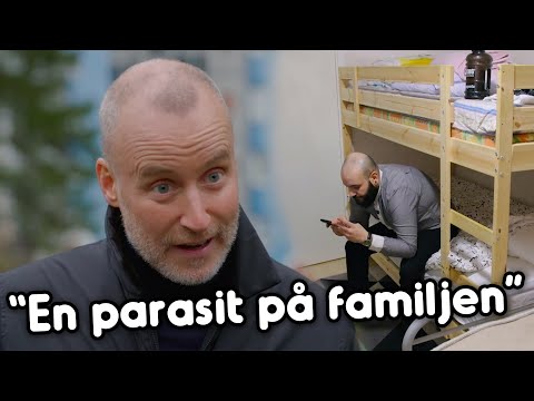 Pappa bor hemma hos sin mamma och spelar mobilspel! | Lyxfällan