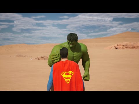 Superman Vs The Hulk -  Part1.